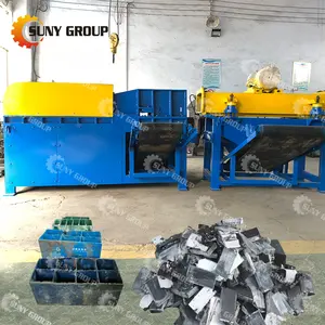 Lead Acid Battery Recycling Plant High Efficient Lead Acid Battery Recycling Machine/car Battery/electric Vehicle Battery Recycling Plant