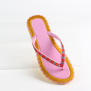 Magnifiques babouches, sandales de plage, pantoufles de marche pour femmes, tongs de mode d'extérieur pour femmes - Product Image 3