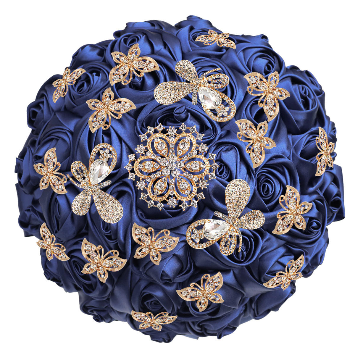 Navy blue (diameter 22cm*height 26cm) 448gzq