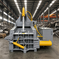 Presse à balles hydraulique pour métaux ferreux, machine de compactage industrielle pour le recyclage de l'acier, du fer, de l'aluminium et du cuivre