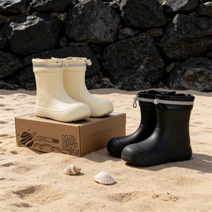 <span class=keywords><strong>Botas</strong></span> <span class=keywords><strong>de</strong></span> Lluvia XIXITIAO hasta Media Pantorrilla con Cordón Ajustable para <span class=keywords><strong>Mujer</strong></span> y Niños, Antideslizantes, Impermeables, <span class=keywords><strong>de</strong></span> EVA, para Todas las Estaciones, Venta al Por Mayor <span class=keywords><strong>de</strong></span> Fábrica - Product Image 4