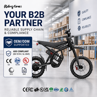Vélo électrique tout-terrain Ridingtimes GT 54PRO en stock dans les entrepôts US, EU et BR, freins hydrauliques, 60V 250W