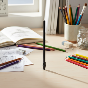 <b>Set</b> of Student and School <b>Sketch</b> Pencils 2B Graphite with Rubber Colored Pencils Hardness HB - Product Image 3