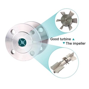 Đồng hồ đo lưu lượng tuabin kẹp đồng hồ đo lưu lượng nước SS304 24VDC RS485 4-20mA đầu ra - Product Image 4
