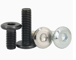 Viti per Mobili con Testa Esagonale Svasata in Acciaio al Carbonio e Inox, Zincate e Ossidate Nere, Bulloni per Armadietti M3-<span class=keywords><strong>M12</strong></span> - Product Image 6