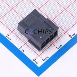 430200811 Housing (Wire-to-Board / Wire-to-Wire) P=3mm Connector 2x4P 3mm Micro-Fit (MX 3.0) 3mm - Product Image 1