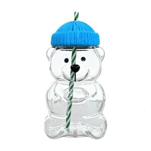 Verres à boire en forme d'ours en peluche au design classique, mignons et amusants, pour le <span class=keywords><strong>café</strong></span>, le jus, le thé et le lait, pour une utilisation dans les restaurants - Product Image 1