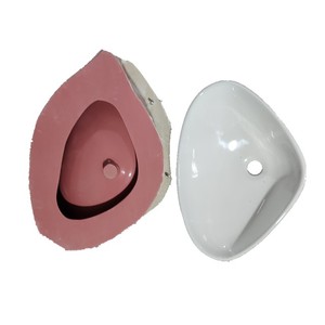 Stampo in Silicone <span class=keywords><strong>per</strong></span> Lavandino da Bagno Domestico <span class=keywords><strong>per</strong></span> Cemento e <span class=keywords><strong>Ceramica</strong></span> Realizzato in Gomma Resistente e Fibra di Vetro - Product Image 2