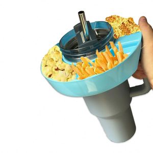 Plateau de collation à compartiments en plastique générique pour gobelet, viral sur TikTok, pour accessoires de poignée de gobelet - Product Image 5