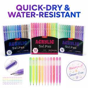 Stylos gel jumbo 12 couleurs, 0,8 mm, pour carnet, étudiants, art, bricolage, gribouillage, <span class=keywords><strong>dessin</strong></span>, marqueurs, bureau, papeterie <span class=keywords><strong>kawaii</strong></span> - Product Image 6