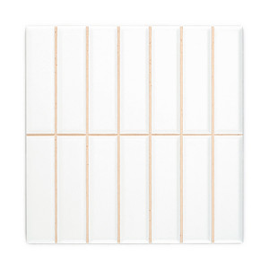 Piastrella pre-tagliata bianco puro opaco 20x20 per uso a parete e pavimento - Product Image 3