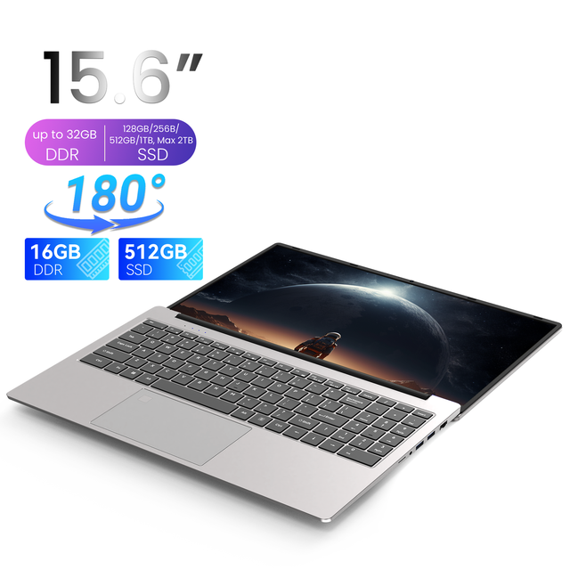 Intel N95 Quad Core 15.6" Backlit Gaming Laptop Windows 11 1920x1080 16GB RAM 512GB SSD English 1.7GHz 60Hz Dedicated Graphics