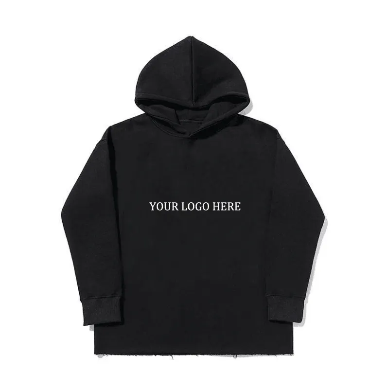 2022 yeni geliş yüksek kalite büyük boy kadın kırpılmış hoodie özel tasarım kalın pamuklu polar kırpılmış alt hoodies