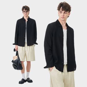 <span class=keywords><strong>Chemise</strong></span> de bureau décontractée pour <span class=keywords><strong>homme</strong></span> de haute qualité, manches longues, mélange de <span class=keywords><strong>lyocell</strong></span> et de lin, col classique, fabricant de chemises habillées - Product Image 5