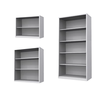 Meilleures ventes : Armoire de classement métallique verrouillable, pliable, réglable, autoportante, moderne, écologique, avec porte en verre, pour solution de rangement de bureau