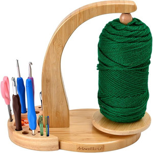 Accesorio <span class=keywords><strong>de</strong></span> Almacenamiento para Ganchillos, Organizador Magnético <span class=keywords><strong>de</strong></span> Madera para Hilos, Ideal para Proyectos <span class=keywords><strong>de</strong></span> <span class=keywords><strong>Crochet</strong></span> y Tejido - Product Image 1
