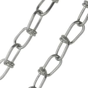 נירוסטה או מגולוון לנו שרשרת מסחרית כפולה לולאה כפולה g30 רשתות מסחריות - Product Image 2