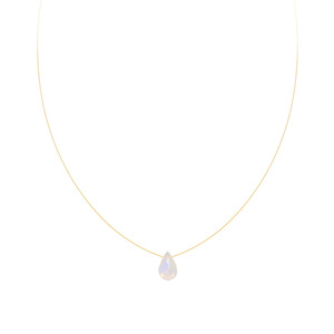 Hợp Thời Trang Thời Trang 18K Mạ Vàng Dây Chuyền Thép Không Gỉ Với Mặt Trăng Đá Vòng Cổ Cho Phụ Nữ Mới Trong Đồ Trang Sức Thời Trang - Product Image 6