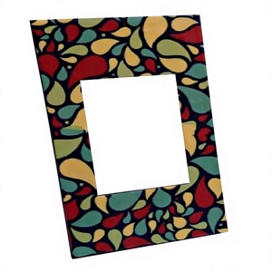 Rectangle Wooden Painted Photo Frame Tabletop Photo Frames for <b>Office</b> Home <b>Desk</b> Table Decor - Product Image 1
