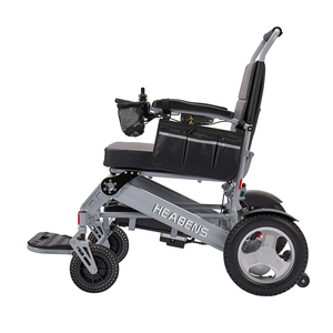 Silla de Ruedas Eléctrica Todoterreno de Alta Capacidad 200 kg, Plegable con Motor sin Escobillas <span class=keywords><strong>para</strong></span> Personas Obesas y con Discapacidad - Product Image 4