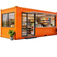 HangKangCM Boutique conteneurisée mobile, Maison conteneurisée pour sites touristiques et extérieurs, Boutique tendance, Supermarché, Personnalisation, Maison certifiée CE UE