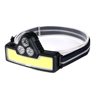 Headlamp 3xpe Led Rechargeable 2000 Mah Adjustable Headband High Brightness Outdoor Running Cycling Light - Product Image 2