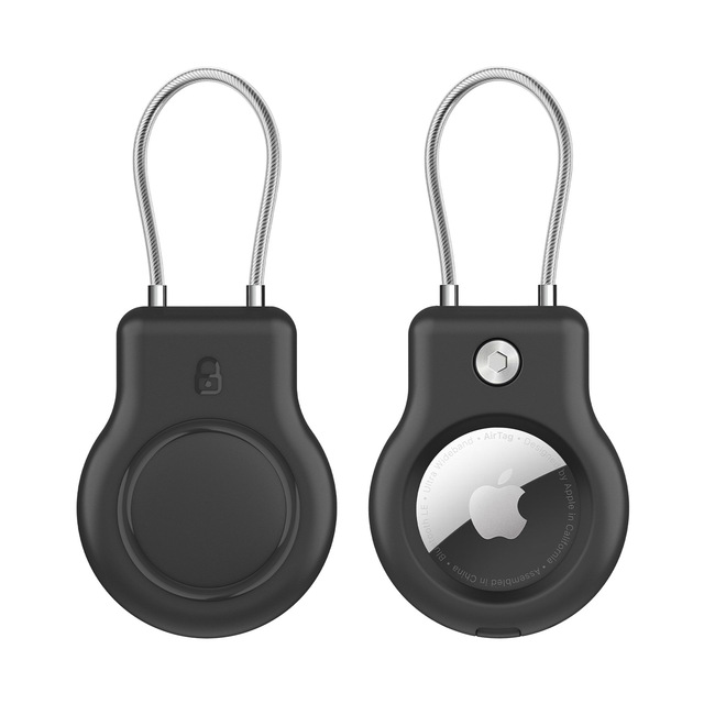For Airtag Holder & Keychain Accessory  Air Tag Case for GPS Item Finder Tracker Durable PC Key Chains