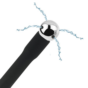 Siliconen Mondstuk Klysma-Ronde Metalen Bal Douche Buis - Product Image 3