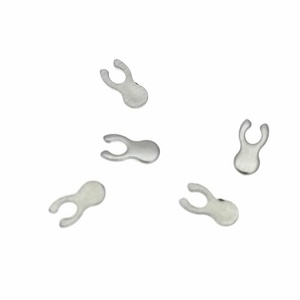 Wholesale Stainless Steel Flat Wire <b>Earrings</b> Ear Needle Accessories Set - Product Image 4