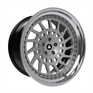 JZ CNC Custom 2 pezzi ES12 bianco perla <span class=keywords><strong>nero</strong></span> Spider Design 17 18 19 20 21 22 pollici cerchi forgiati per auto 5x120 5x130 5x112 - Product Image 6