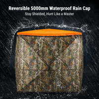 Tente de camouflage portable en tissu Oxford respirant, durable, écologique et imperméable pour le camping, la chasse et la pêche en extérieur, modèle 270