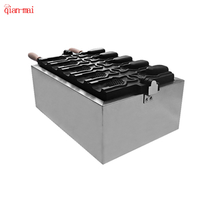 Gaufrier en forme de poisson à bouche ouverte antiadhésif en fonte personnalisé gaufrier Taiyaki à cornet de crème glacée 5 en 1 - Product Image 6