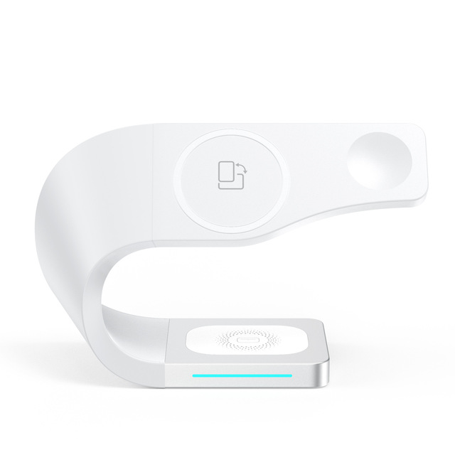 Four-In-One Wireless Charger for Creative Multi-Function Earphone Accessory for Apple Mobile Phones Gift