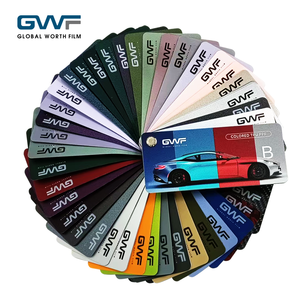 Vinilo Adhesivo para Automóviles GWFILM PET Super Gloss Color Shift Ghost Midnight Gold - Product Image 1