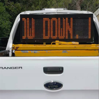 Panneau de circulation LED dynamique pour véhicule extérieur TRFICO en aluminium avec panneau variable pour l'affichage de messages variables