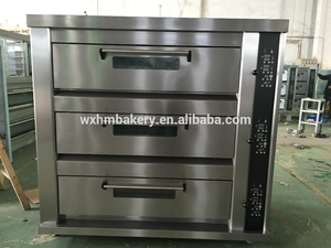 Venta caliente 3 cubierta 6 bandejas comercial pastel pan <span class=keywords><strong>panadería</strong></span> Gas cubierta <span class=keywords><strong>horno</strong></span> de Pizza para <span class=keywords><strong>el</strong></span> uso de <span class=keywords><strong>panadería</strong></span> - Product Image 2