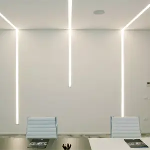 חדש סגנון צמודי LED ערוץ עם מחשב מפוזר כיסוי כיכר Aluminums דיור חול שחור לבן Led פרופיל אור