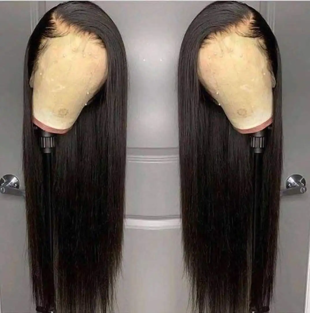 2021 Hot Sale Brazilian Human Hair Lace Front Wigs,Virgin Straight Lace Front Wig Human Hair Wigs With Baby Hair For Black Women