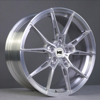 Rines Monobloque Forjados de Alta Resistencia de 15-24 Pulgadas 5X112 5X120 5X130 5X114.3 Ligeros Personalizados PCD Profundos para Autos de Alto Rendimiento