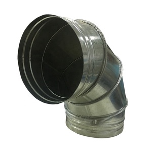 Система HVAC прямые воздуховоды и кривые диаметром 45 и 90 от 3 "до 62" 90 градусов изгиб воздуховода/локоть - Product Image 2