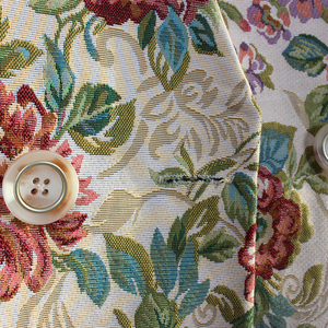 <span class=keywords><strong>Manteau</strong></span> et costume pour femmes en tapisserie tissée jacquard de conception rétro à haute densité les plus populaires avec fabricant professionnel - Product Image 4