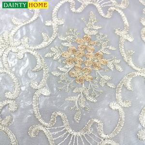 <span class=keywords><strong>Cortinas</strong></span> de poliéster con bordado estilo indio, decoración para el hogar, transpirable - Product Image 5