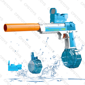 2024 nuovo 2 in 1 Desert Eagle pistola ad acqua elettrica con manuale automatica pistola ad acqua - Product Image 3