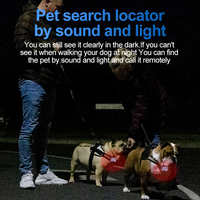 Traceur GPS pour animaux de compagnie GPRS Bluetooth, localisation précise, rappel à distance, localisateur audio-visuel pour animaux, indice d'étanchéité IP68