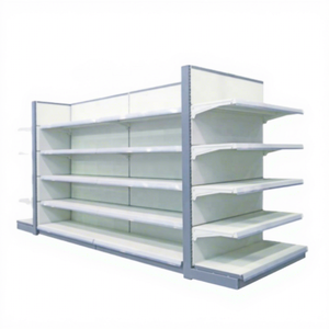 Étagères de supermarché robustes à double face en métal pour magasin d'alimentation, fournisseur chinois, en vente - Product Image 1