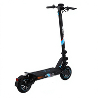 Trottinette électrique tout-terrain pliable X02 1000W*2 48V à double moteur brushless en alliage d'aluminium, roues de 10 pouces, étanche IPX5, batterie 18Ah