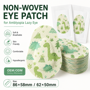 2026 CE Orthoptic Lazy Eye Patch Total Blockout Breathable Hypoallergenic <strong>Strong</strong> <strong>Glue</strong> Pack - Product Image 2