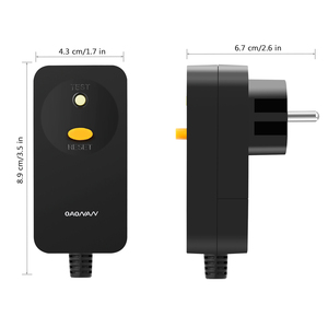新设计欧盟转换插头旅行酒店插座转换器欧洲插座至通用3孔插座 - Product Image 3