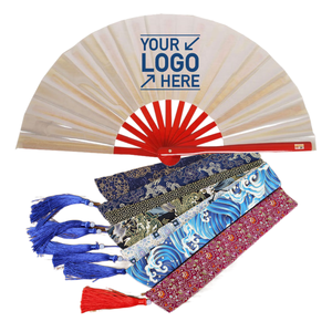 बड़े 33x63 सेमी क्लैक फैन बड़े फोल्डिंग ने हेलन बर्सलेस ड्रैग क्वीन इंद्रधनुष संगठनों के लिए प्रशंसक को पीछे छोड़ दिया - Product Image 3