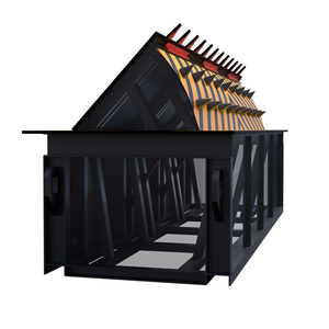 High Security Factory Price Hydraulic Flip Board Traffic Road Blocker Vehicle Tire <strong>Spikes</strong> Boom <strong>Barrier</strong> Gate - Product Image 3